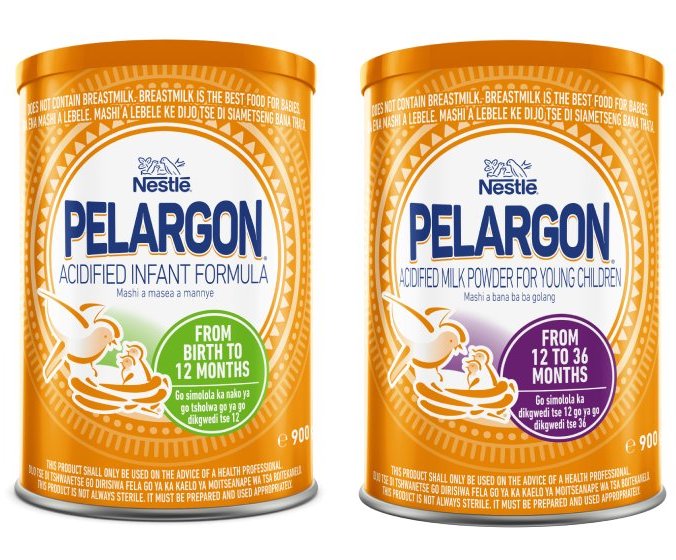 Nestle Pelargon jars